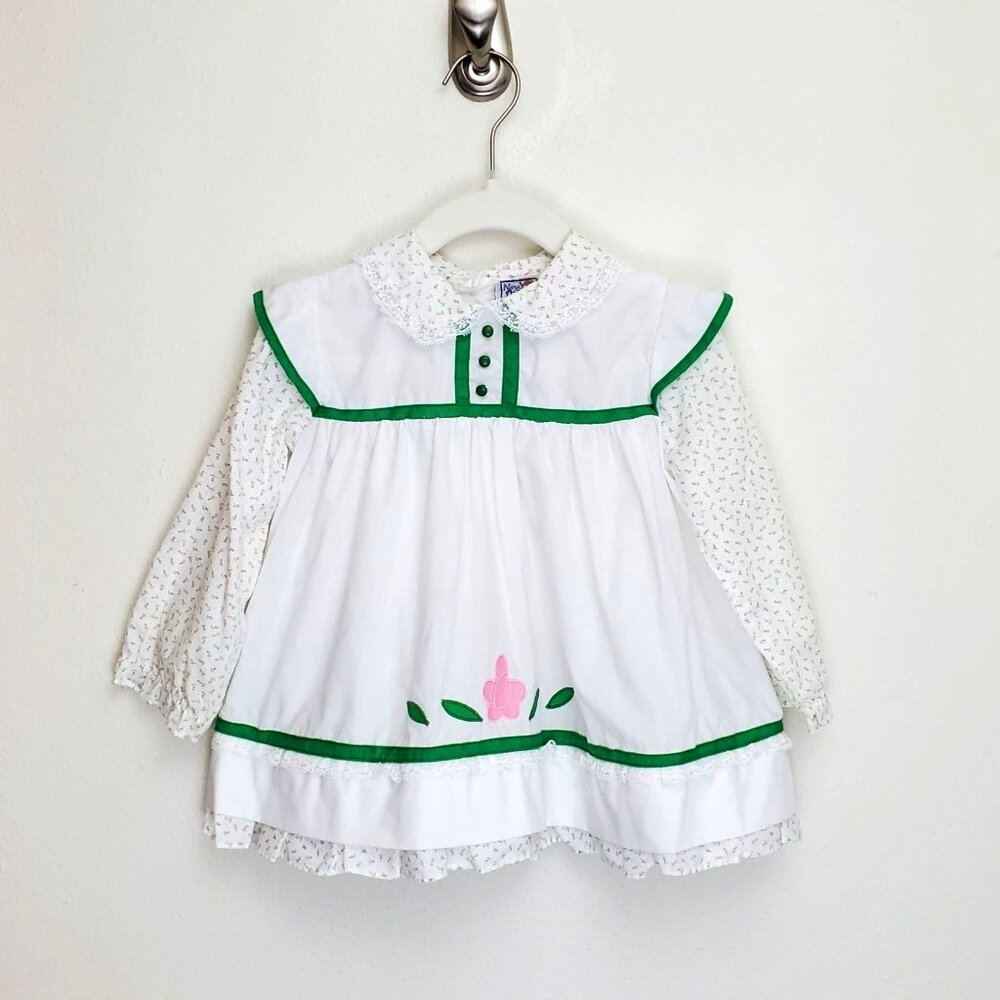 Nana's Pet vintage cottage core long sleeve spring prairie dress
